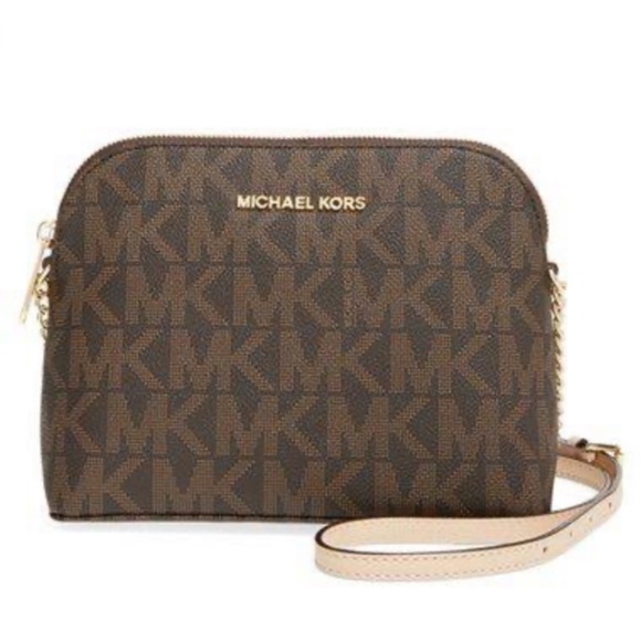 MICHAEL Michael Kors Handbags - Michael Kors Cindy Signature Logo Crossbody Bag